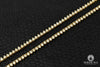 Chaîne à Diamants en Or 14K | Chaîne Tennis 3.5mm Tennis Chain 3-Prong
