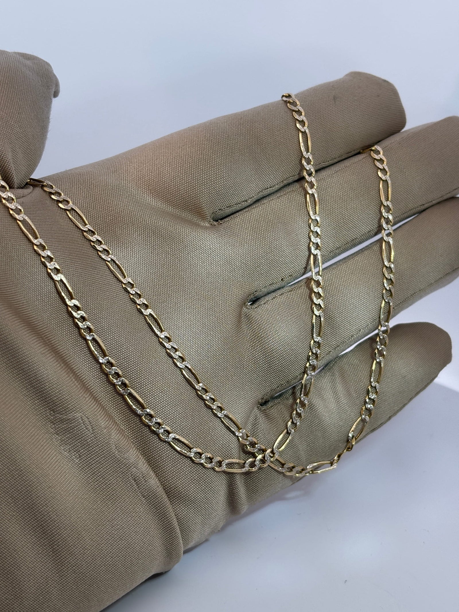 Bijoux Liquidation | Remise à Neuf 3mm figaro 2 tons
