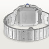 Montre Cartier | Montre Homme 40mm Cartier Santos 100 XL - Blue Bezel Stainless