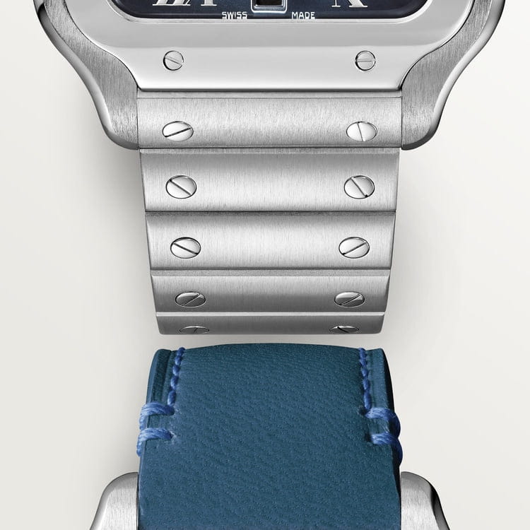 Montre Cartier | Montre Homme 40mm Cartier Santos 100 XL Blue Stainless