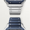Montre Cartier | Montre Homme 40mm Cartier Santos 100 XL - Full Blue Bezel Stainless