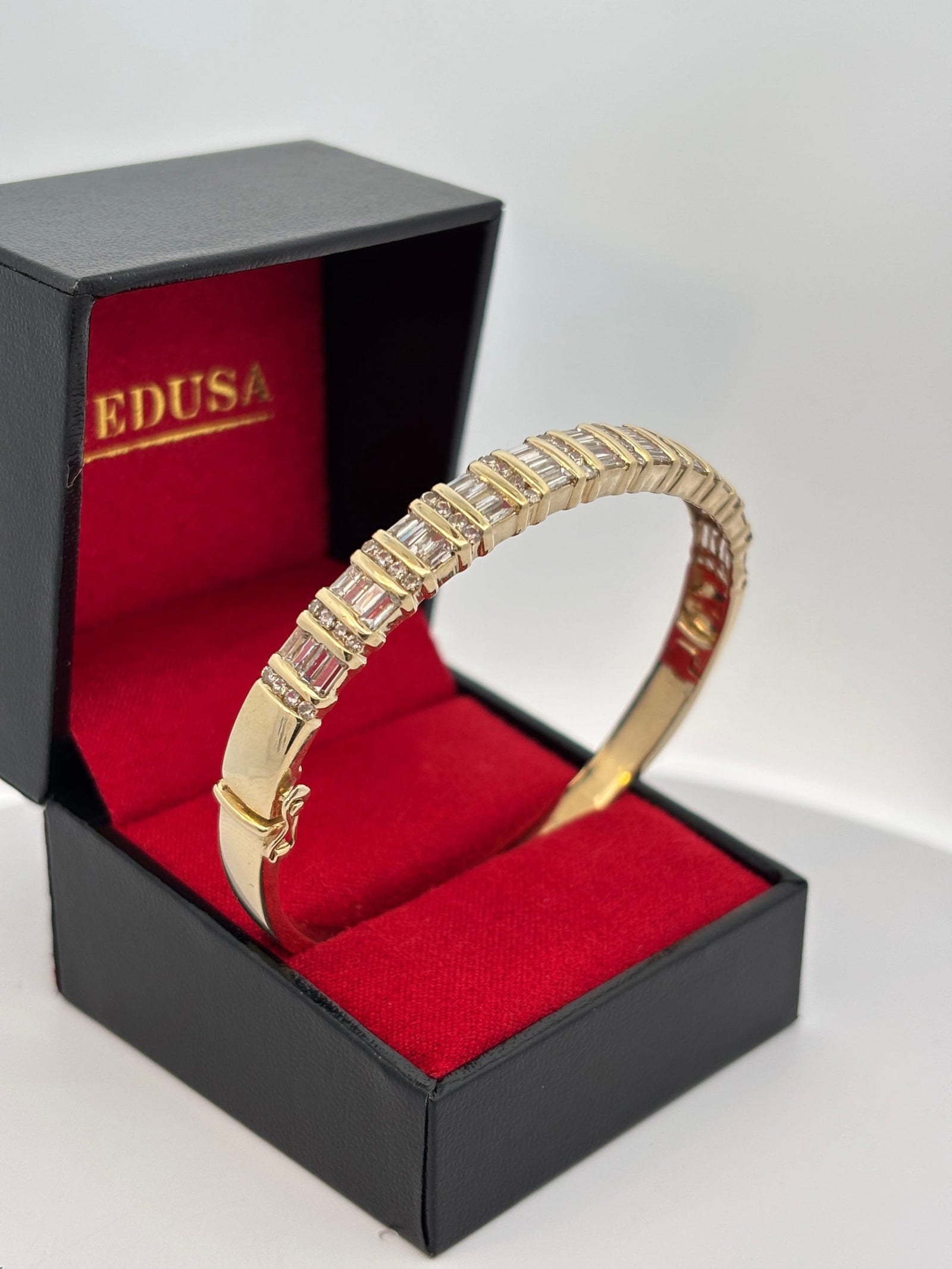 Bijoux Seconde Main | Remise à Neuf 7mm bracelet Bangle diamant