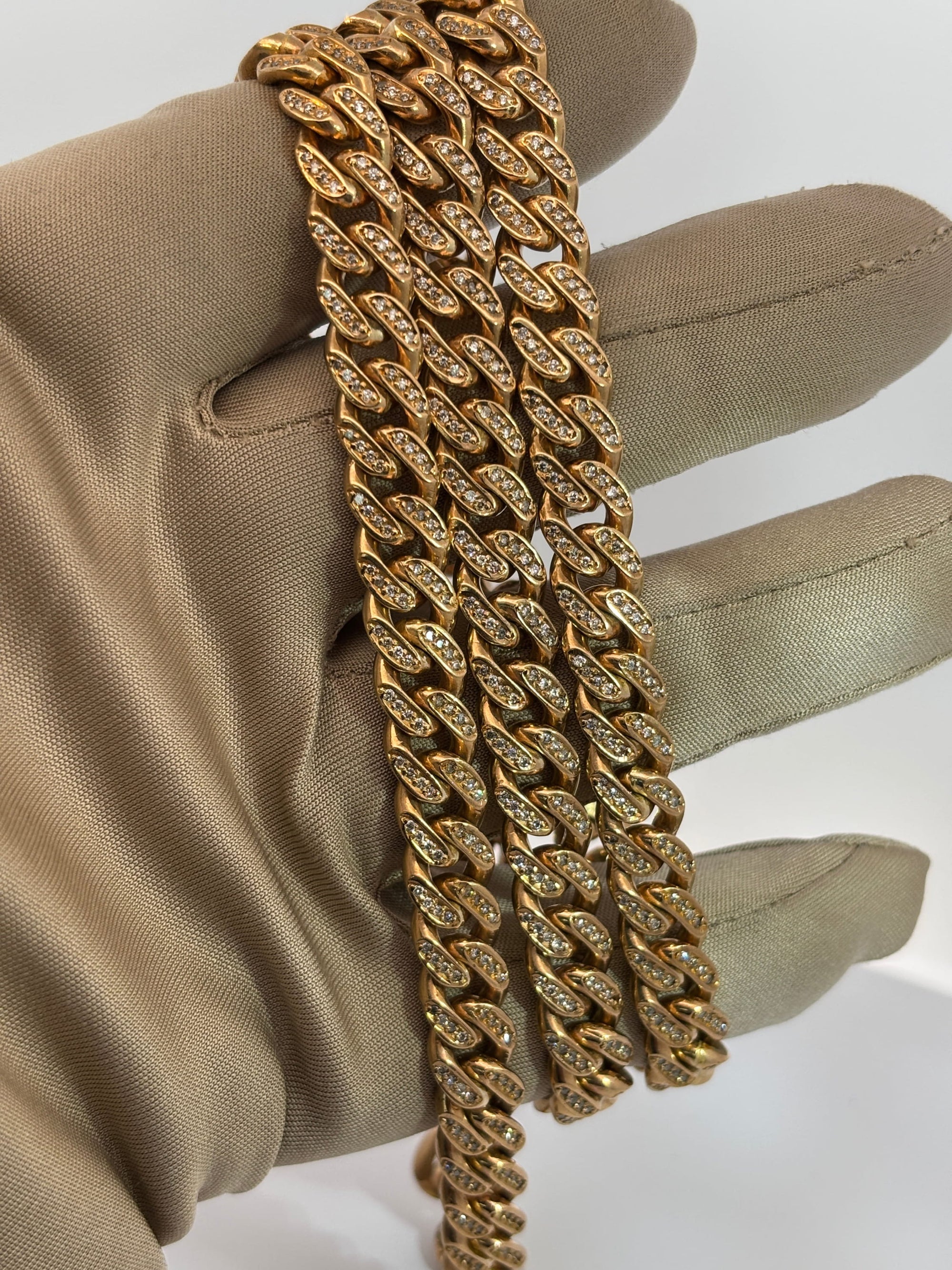 Bijoux Liquidation | Neuf 8.8mm cuban diamant