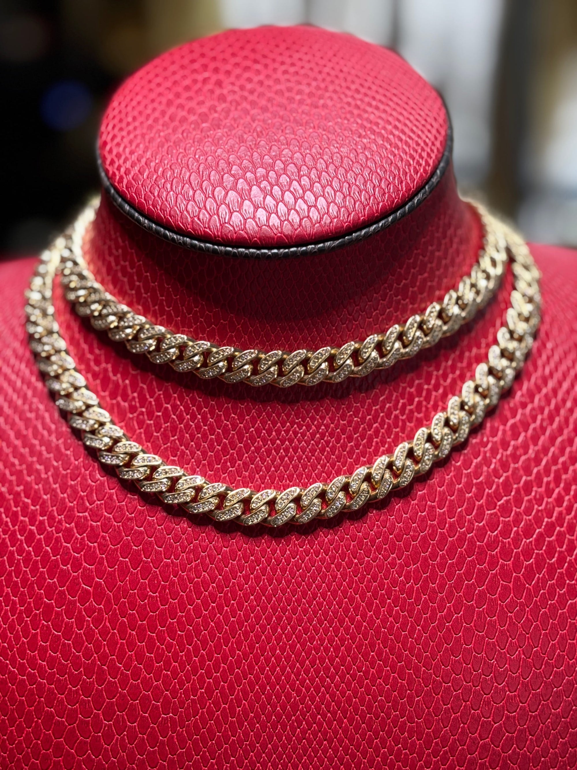 Bijoux Liquidation | Neuf 8.8mm cuban diamant