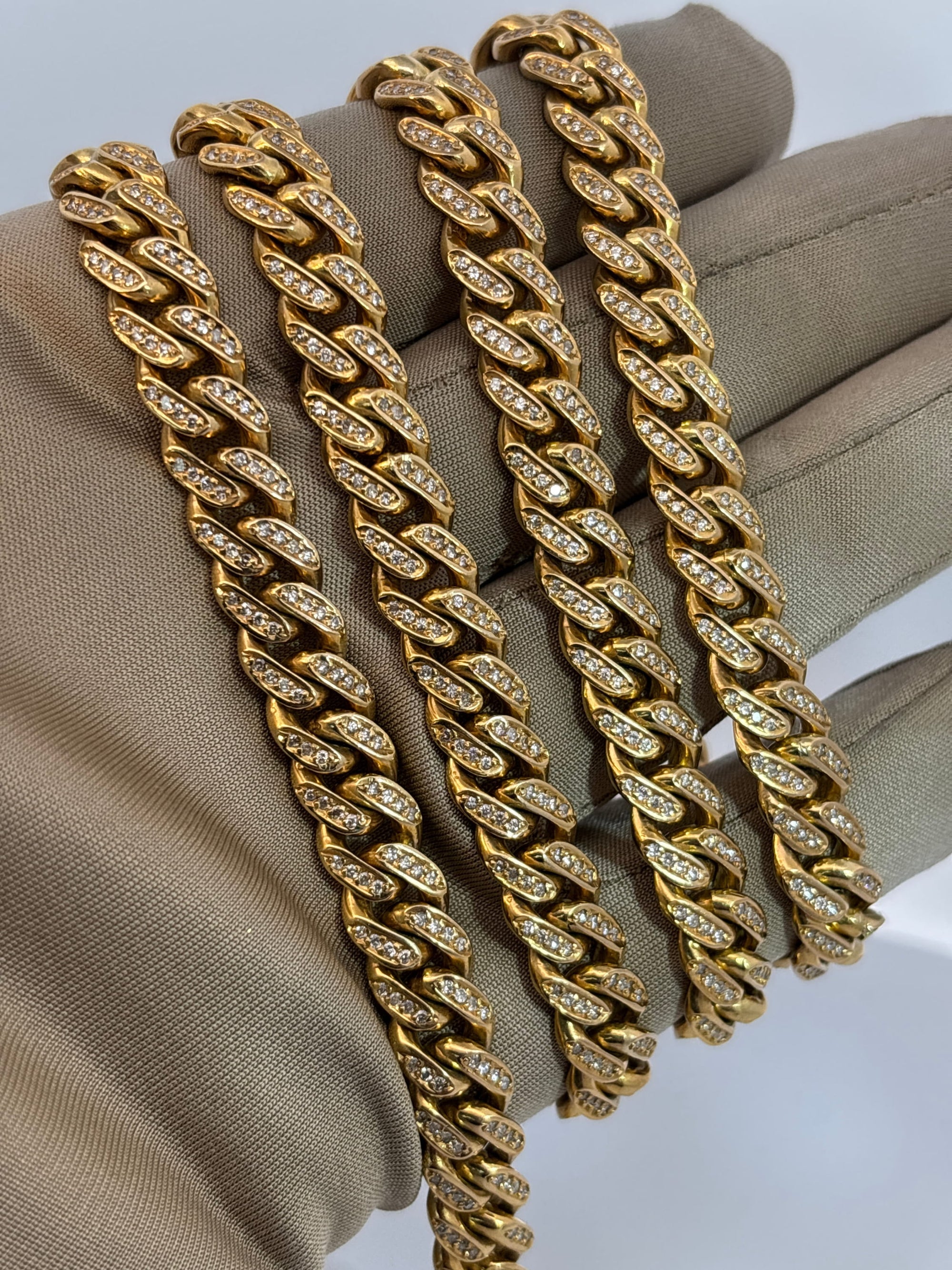 Bijoux Liquidation | Neuf 9mm cuban diamant