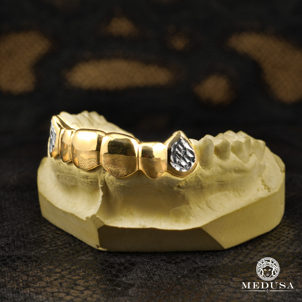 Grillz Sur Mesure en Or Jaune 14K