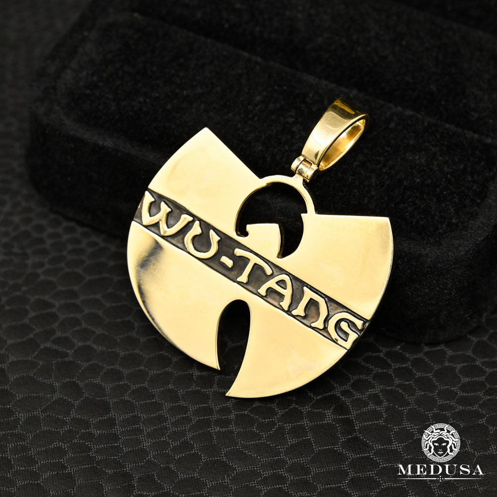 Pendentif Wu-Tang en Or Jaune 10K