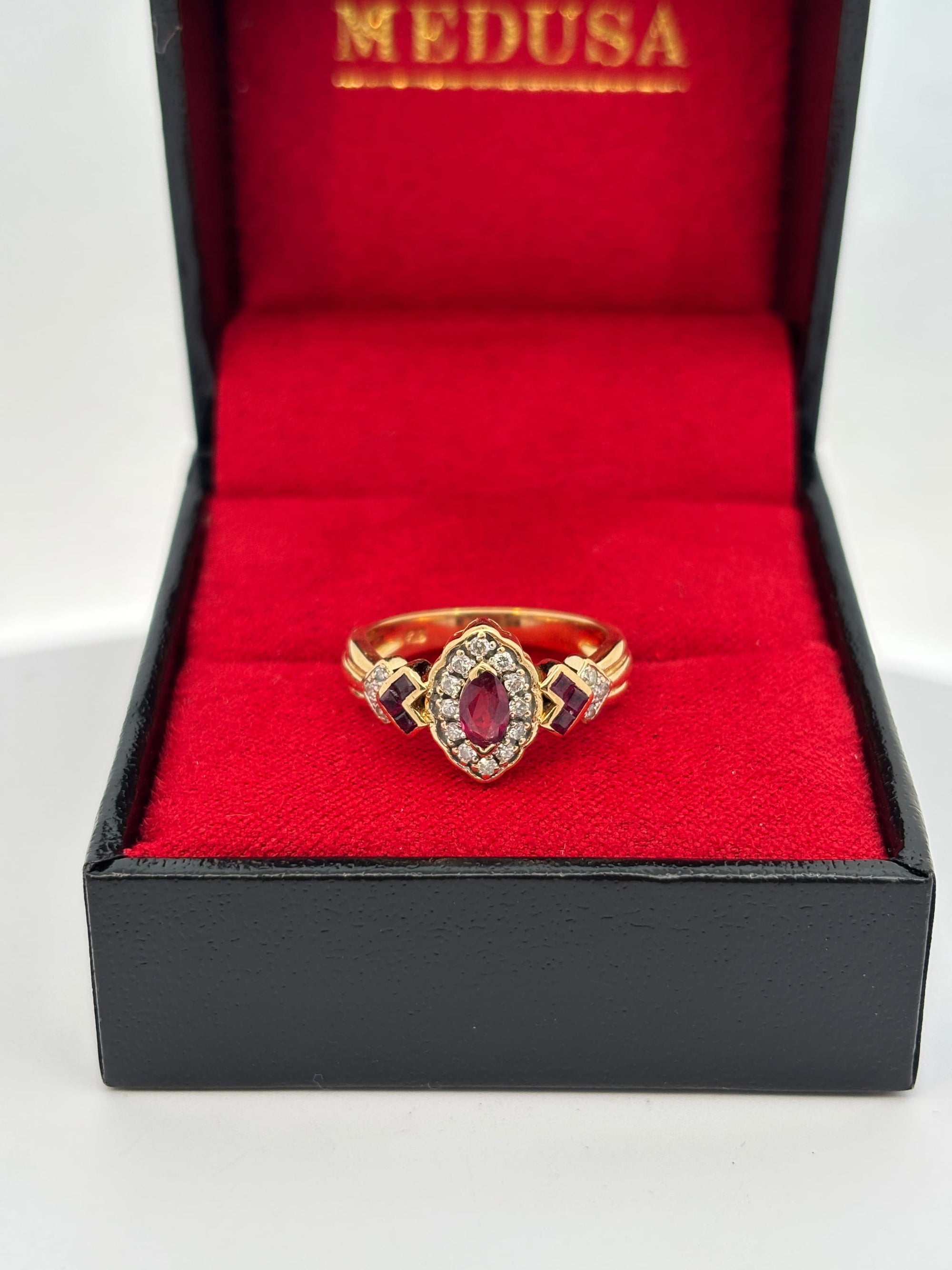 Bijoux Liquidation | Remise à Neuf Bague diamant et rubis