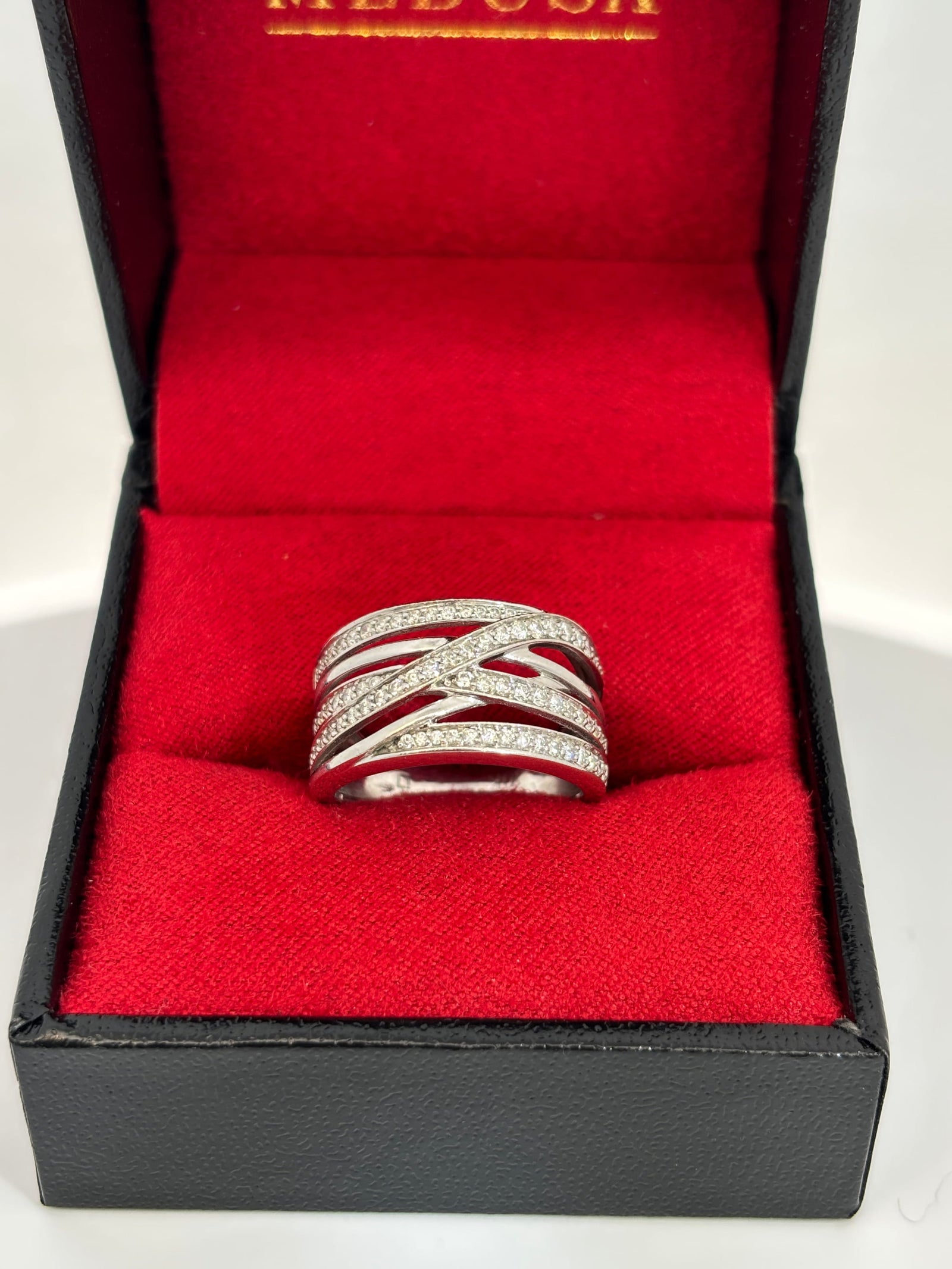 Bijoux Liquidation | Remise à Neuf Bague Diamant or blanc