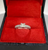 Bijoux Liquidation | Neuf Bague diamant princess cut