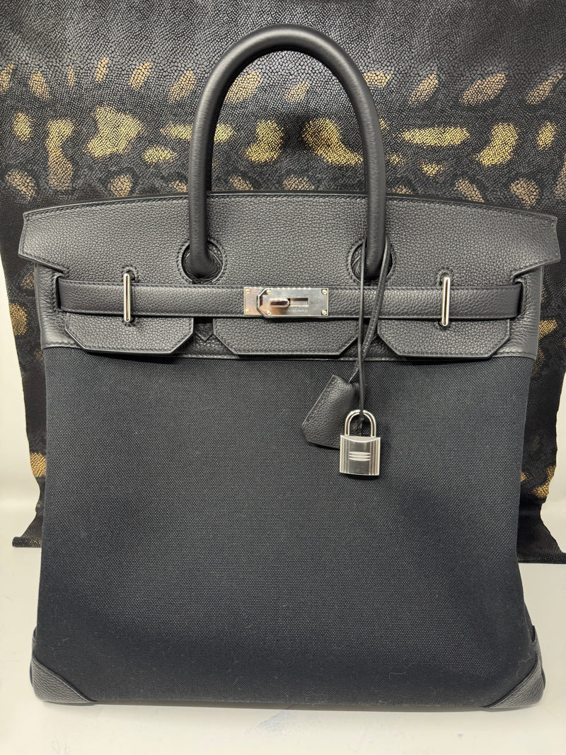 Hermès | Sacs à Main Birkin 40 HAC Noir Palladium Hardware