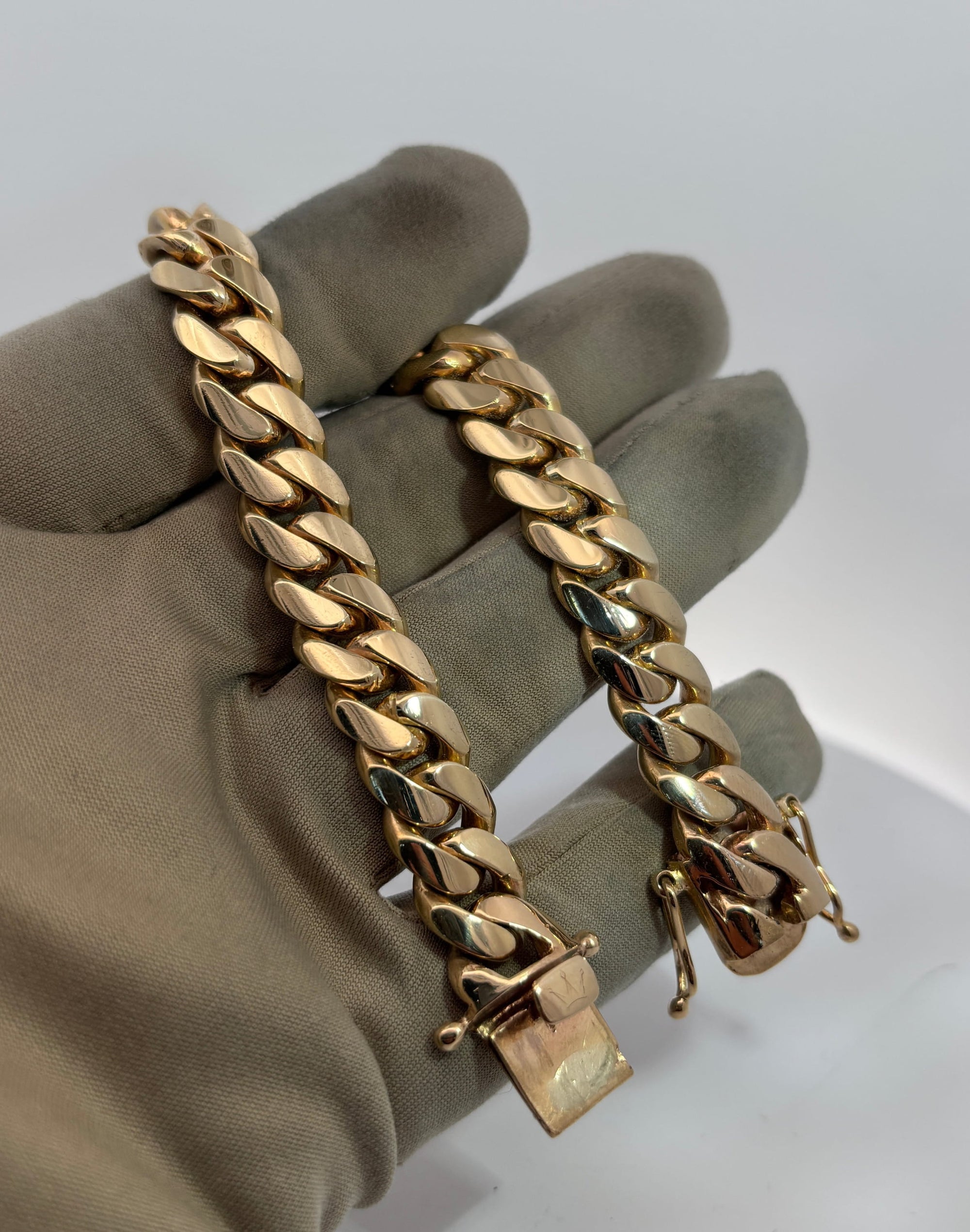 Bijoux Liquidation | Remise à Neuf Bracelet 12mm cuban solid