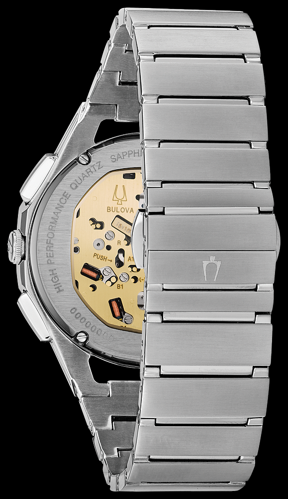 Montre Bulova | Montre Homme Bulova Curv - 96A205 Stainless