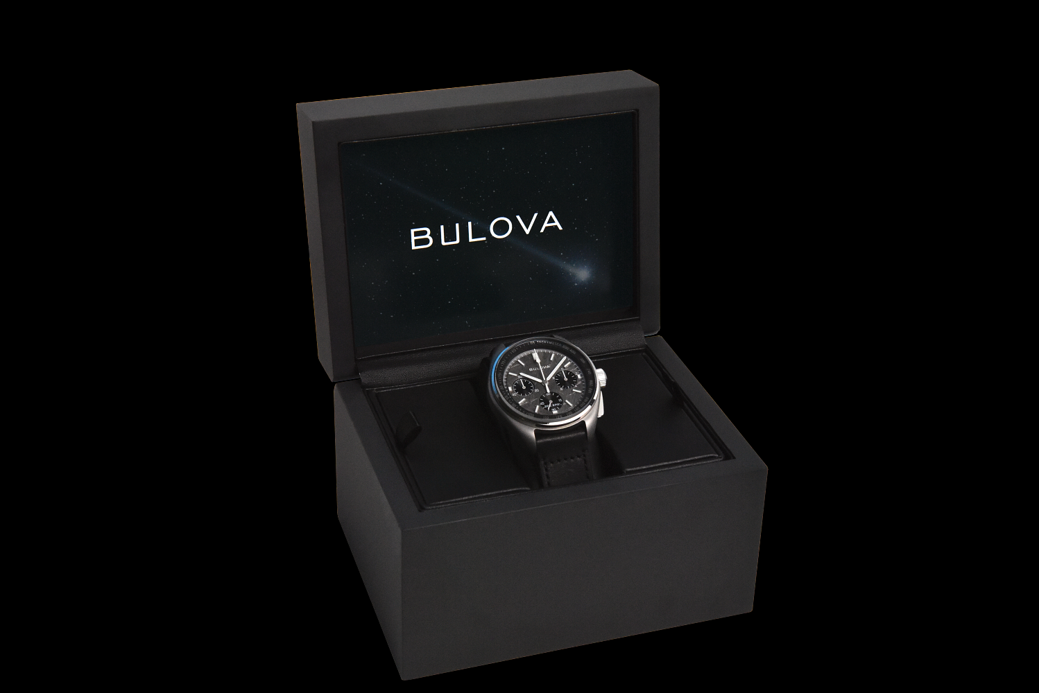 Montre Bulova | Montre Homme Bulova Lunar Pilot Meteorite - 96A312 Stainless