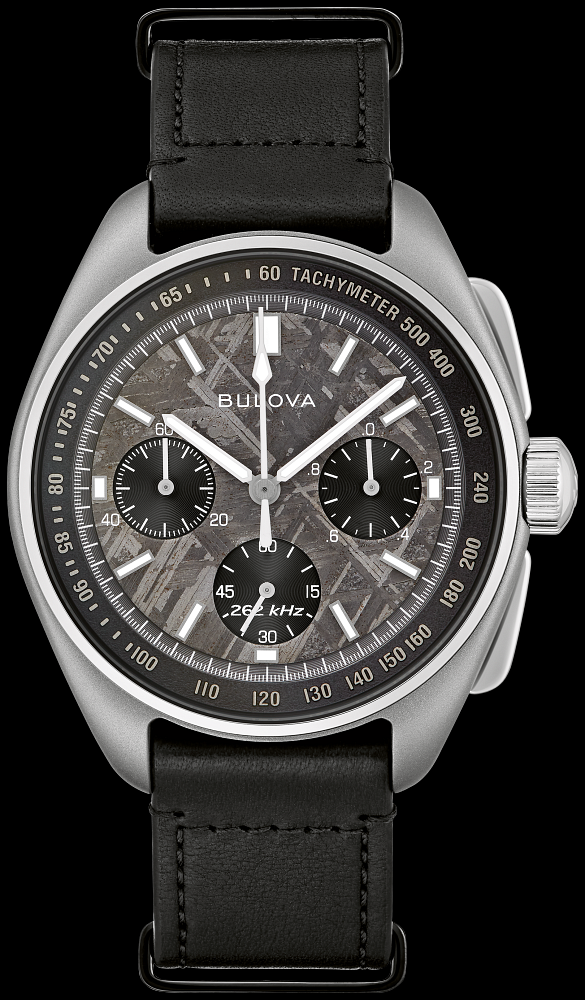 Montre Bulova | Montre Homme Bulova Lunar Pilot Meteorite - 96A312 Stainless