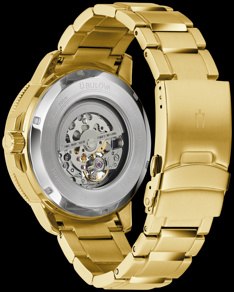 Montre Bulova | Montre Homme Bulova Marine Star - 97A174 Or Jaune