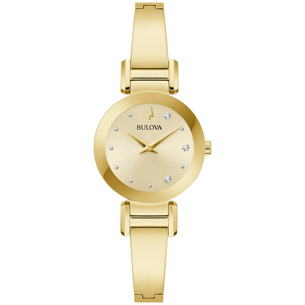 Montre Bulova | Montre Femme Bulova Modern Marc Anthony - 97P164 Or Jaune