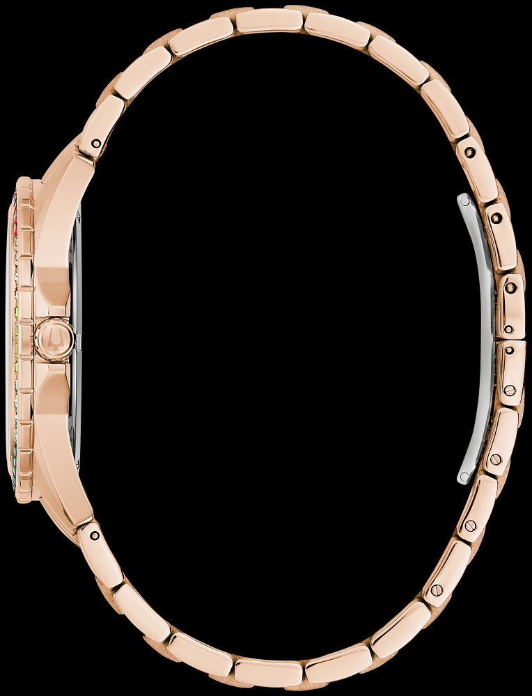 Montre Bulova | Montre Homme Bulova Phantom - 97A180 Or Rose