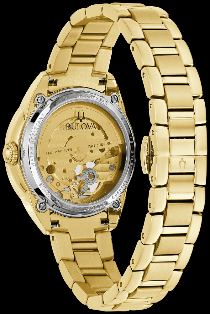 Montre Bulova | Montre Femme Bulova Shutton - 97L172 Or Jaune