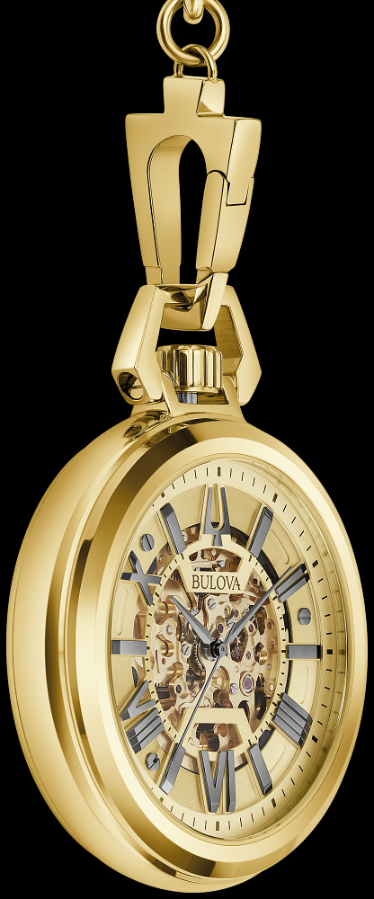 Montre Bulova | Montre Homme Bulova Shutton Pocket - 97A178 Or Jaune