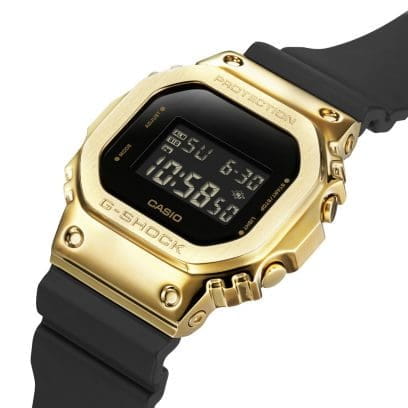 Montre G-Shock | Montre Homme Casio G-SHOCK Digital Series GM-5600G-9 Or Jaune