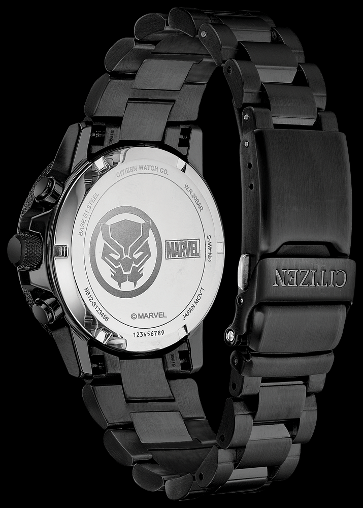Montre Citizen | Montre Homme Citizen Black Panther CA0297-52W Or Noir