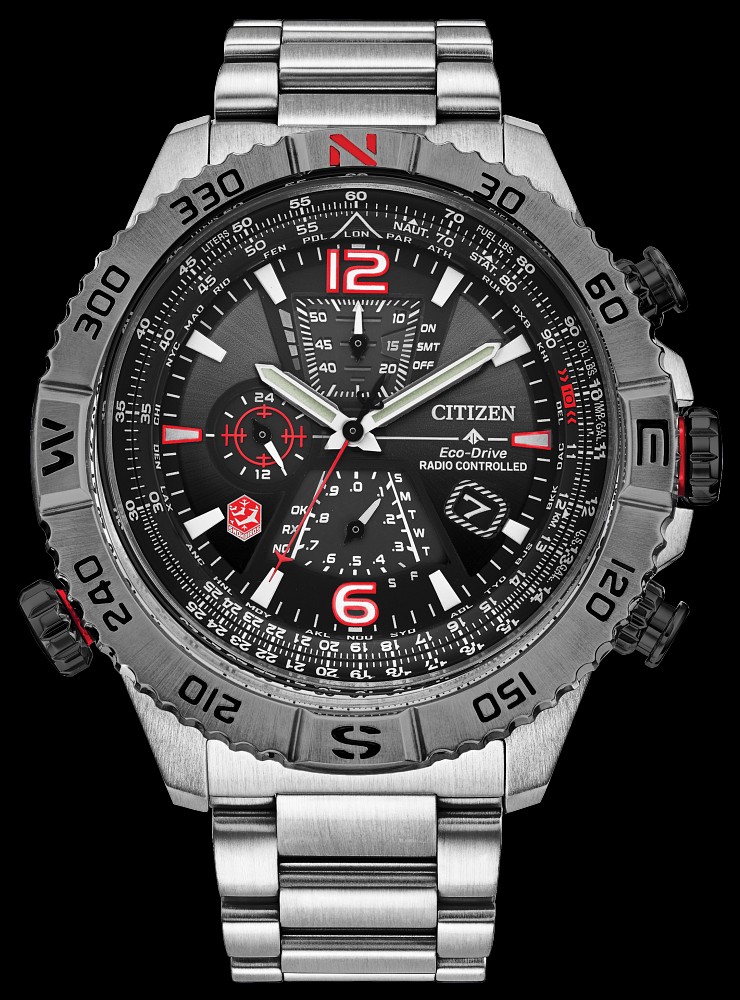 Montre Citizen | Montre Homme Citizen Promaster Navihawk AT8228-53E Stainless