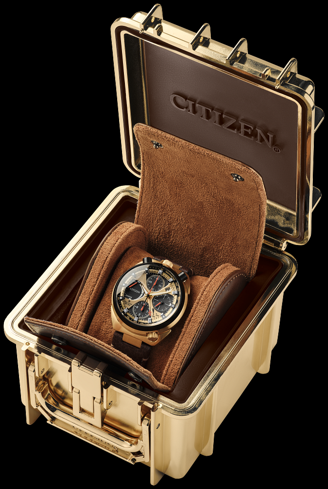 Montre Citizen | Montre Homme Citizen Promaster Tsuno Chrono Racer AV0072-01X Or Jaune