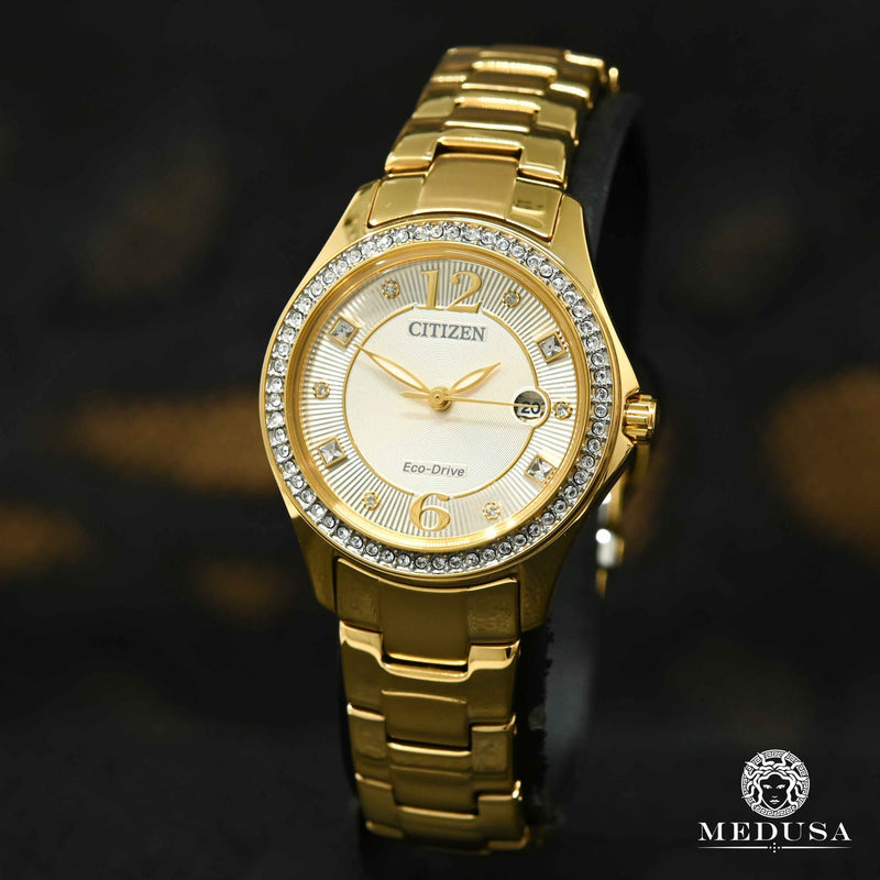 Montre Citizen | Citizen Silhouette Crystal FE1147 79P Montre Femme ...