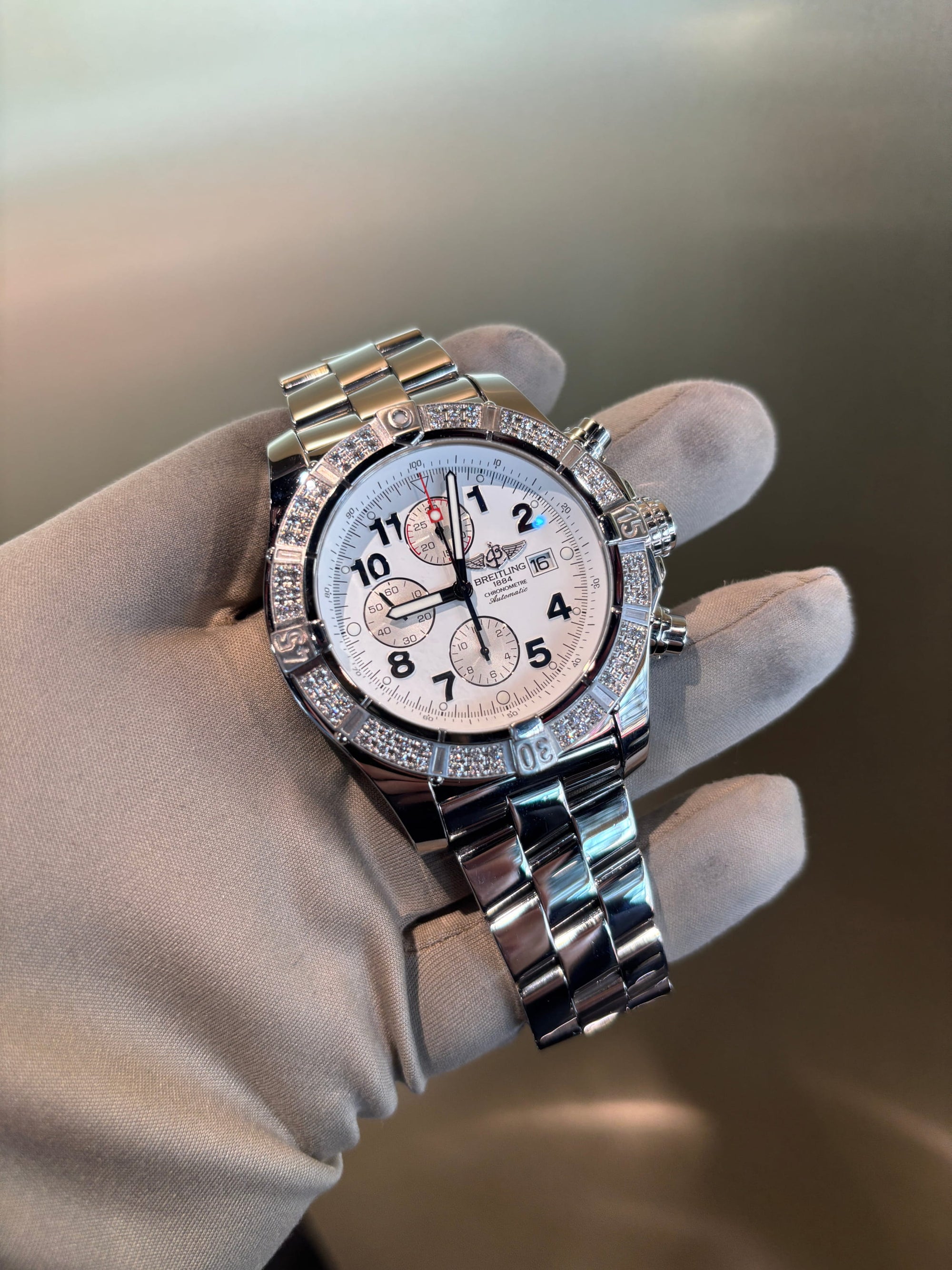 Bijoux Liquidation | Remise à Neuf Montre Breitling Super Avenger