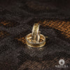 Anneaux en Or 10K | Boucles d’Oreilles Round F1 18mm / Or 2 Tons