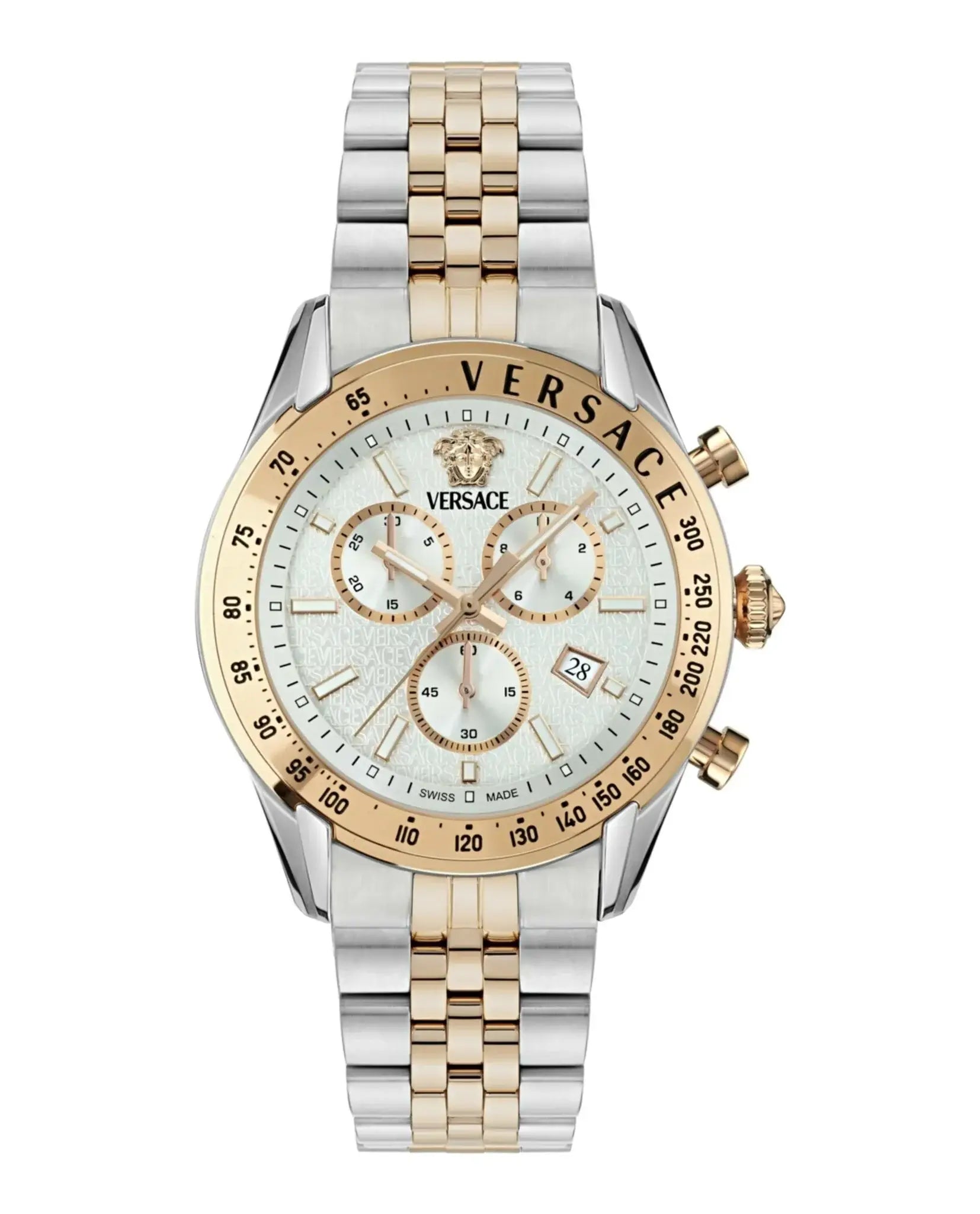 Montre Versace | Montre Homme Versace Chrono Master - VE8R00424 Or Rose 2 Tons