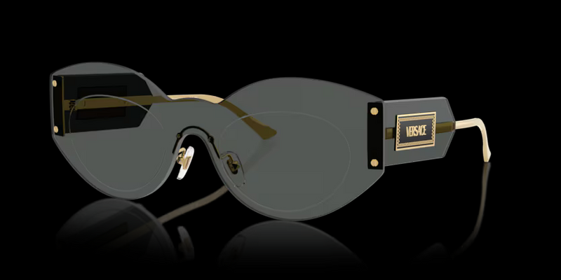 Lunette Versace | Lunette Homme Versace Fashion Greca 0VE2276 Black