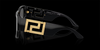 Lunette Versace | Lunette Homme Versace Fashion Greca 0VE4403 Black