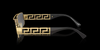Lunette Versace | Lunette Homme Versace Greca 0VE2257 Black