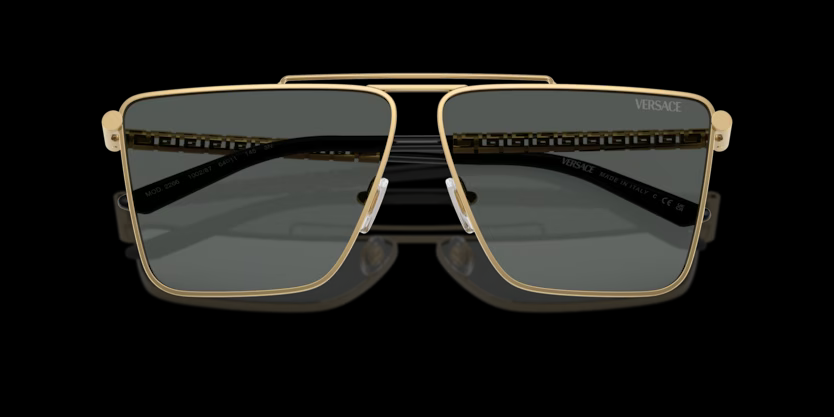 Lunette Versace | Lunette Homme Versace Greca - 0VE2266 Or Jaune