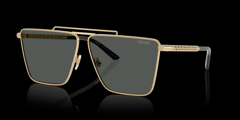 Lunette Versace | Lunette Homme Versace Greca - 0VE2266 Or Jaune