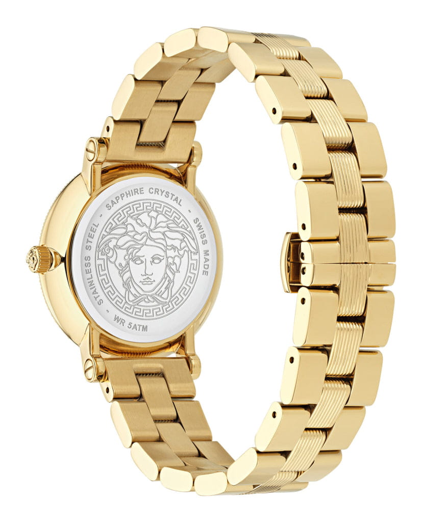 Montre Versace | Montre Femme Versace Greca Flourish - VE7F00623 Or Jaune