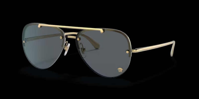 Lunette Versace | Lunette Homme Versace Iconic 0VE2231 Or Jaune