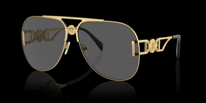 Lunette Versace | Lunette Homme Versace Legendary Greca 0VE2255 Or Jaune