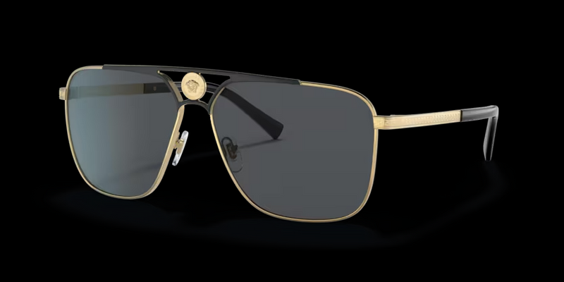 Lunette Versace | Lunette Homme Versace Medusa Greca 0VE2238 Black