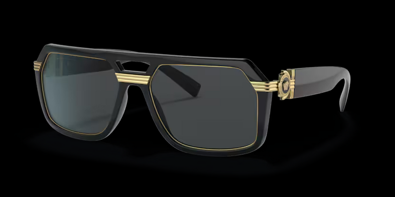 Lunette Versace | Lunette Homme Versace Pilot Greca 0VE4399 Black