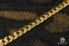Bracelet en Or 10K | Bracelet Homme 11mm Bracelet Cuban Solid