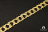 Bracelet en Or 10K | Bracelet Homme 12mm Bracelet Meshy M-CBE