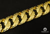 Bracelet en Or 10K | Bracelet Homme 21mm Bracelet Miami M Jumbo