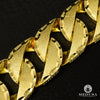Bracelet en Or 10K | Bracelet Homme 21mm Bracelet Miami M Jumbo