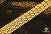 Bracelet en Or 10K | Bracelet Homme 21mm Bracelet Nugget 8.5’’ / Or Jaune