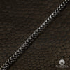 Chaîne en Or 10K | Chaîne 3mm Franco Or Noir