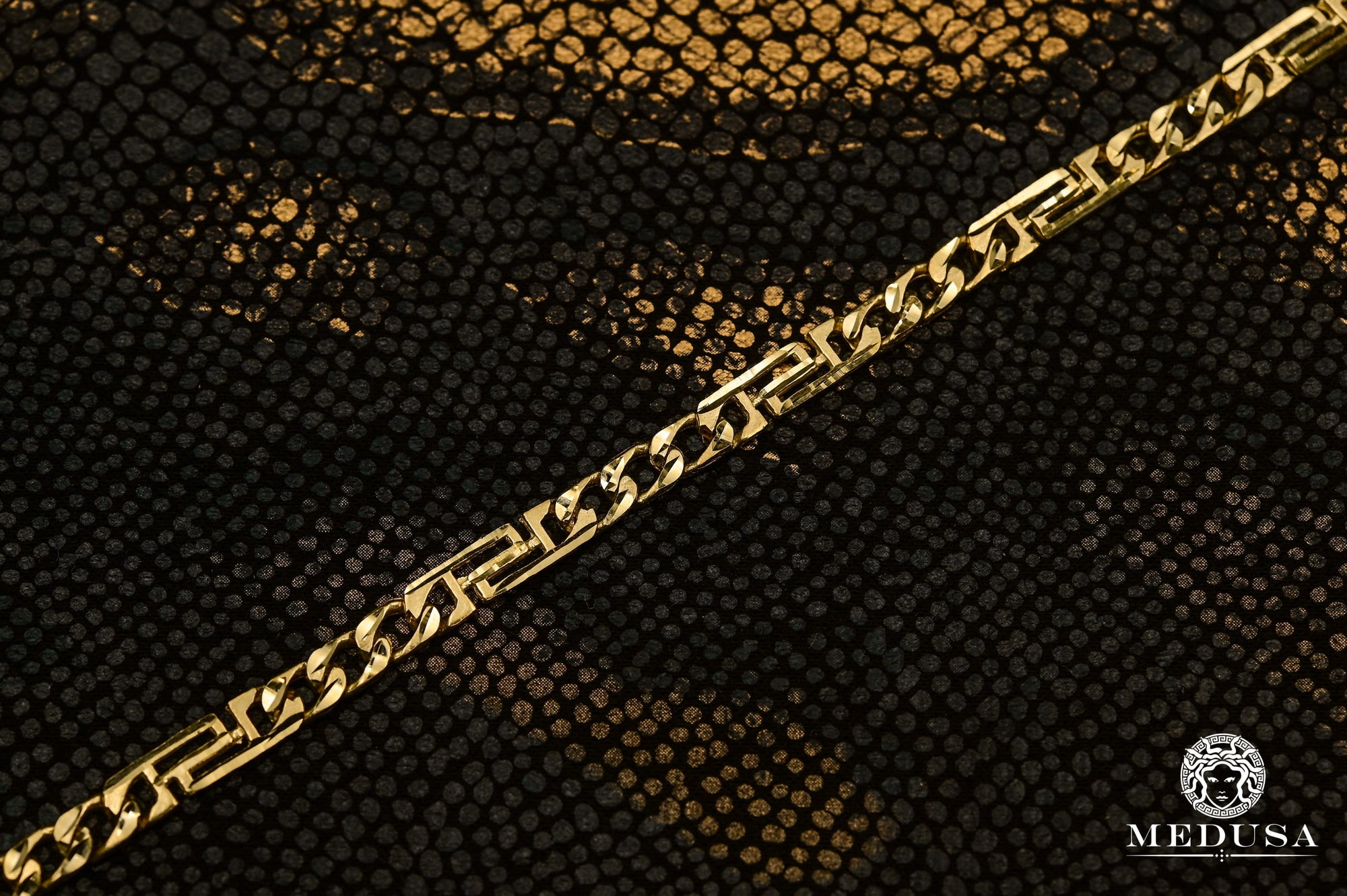 Bracelet en Or 10K | Bracelet Femme 4.5mm Bracelet Gianni M-ALM