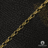 Chaîne en Or 10K | Chaîne 4.5mm Rollo Tiffany